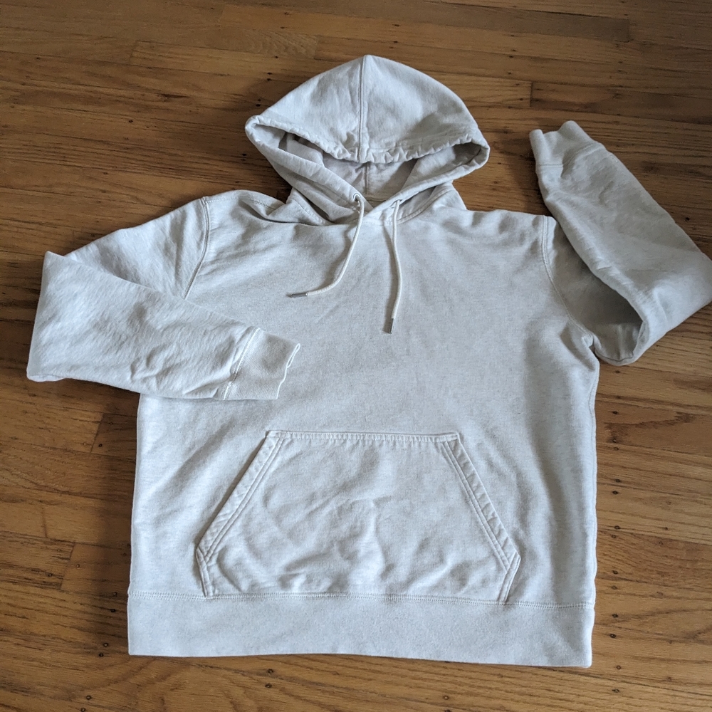Everlane Uniform Hoodie - Heathered Canvas - Size M